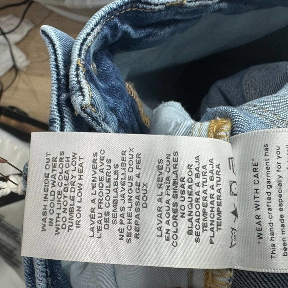 Good American Good Legs Straight Jean In Indigo333 Size 2/26 NWT - Picture 5 of 12